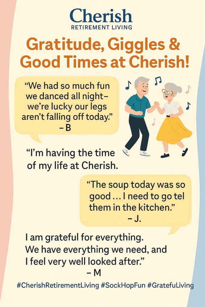 🌟 Gratitude, Giggles & Good Times at Cherish! 🌟